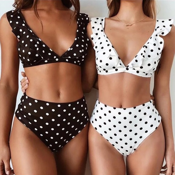 Other - polka dot bikini set sw282